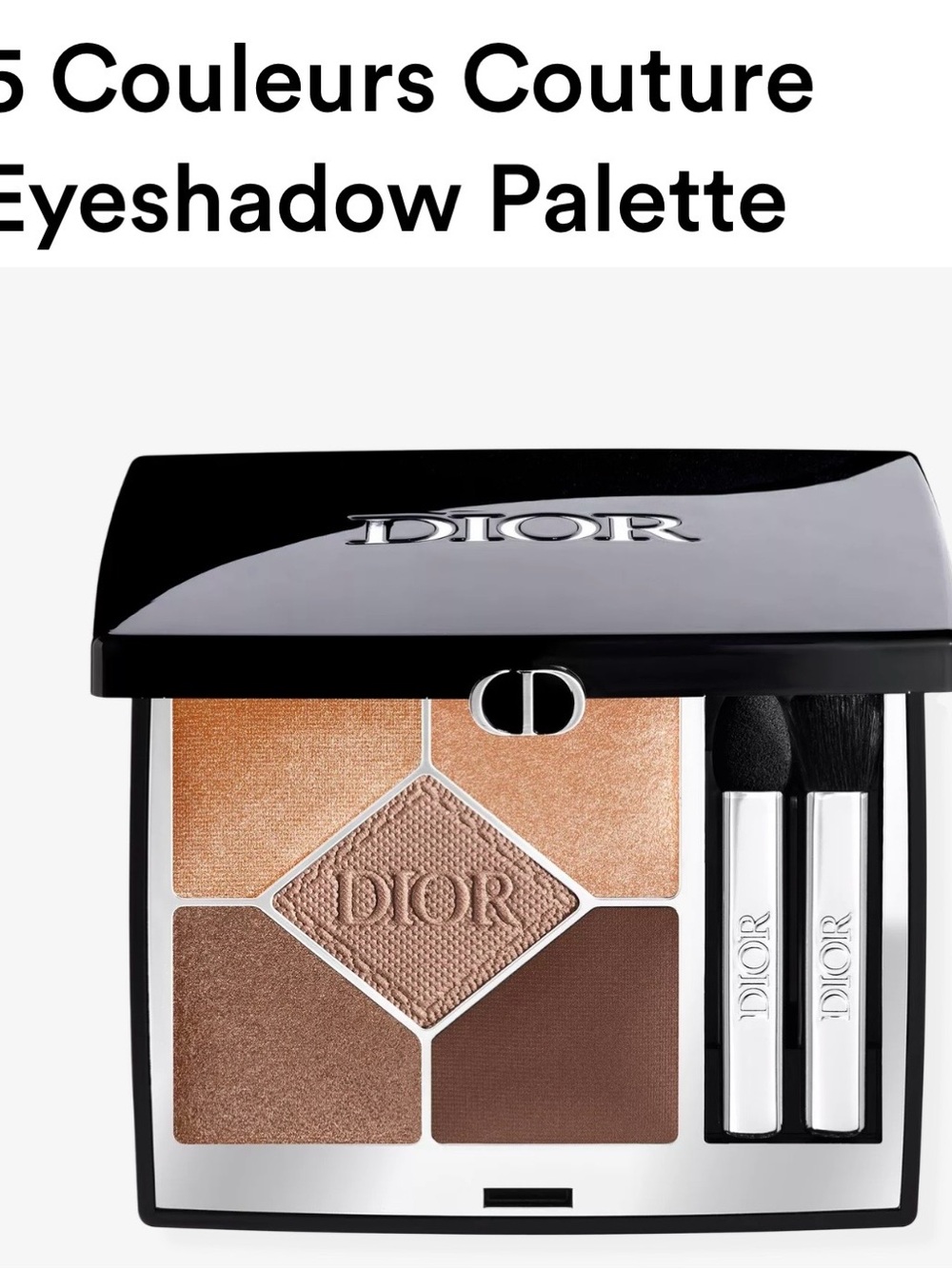 Dior 5 Couleurs Couture Eyeshadow Palette - Warm Brown & Gold